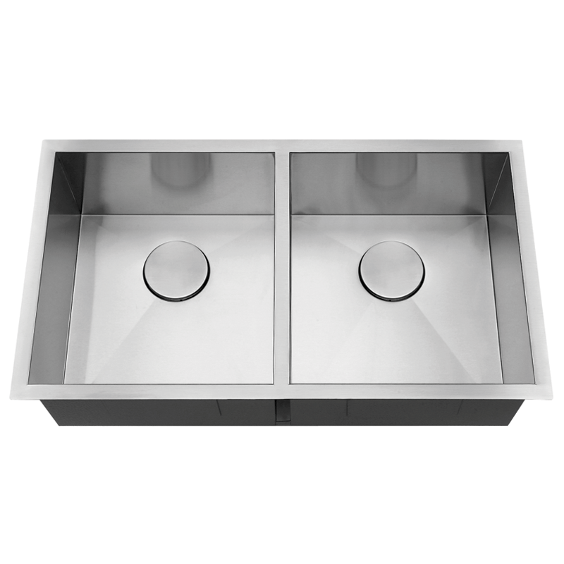Stainless Steel Sink with Zero Radius Corners - Hive