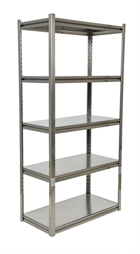 Stainless Steel Solid Rivet Shelving Vestil