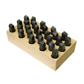 Stamp Set-1" Letter Heavy Duty 27Pcs. CH Hanson
