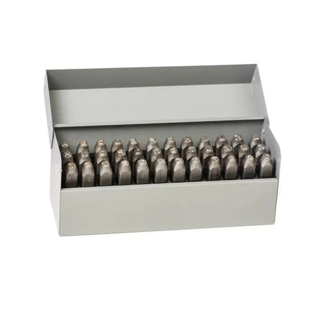 Stamp Set-1/4" Round Face Letter/Number 36Pcs. CH Hanson