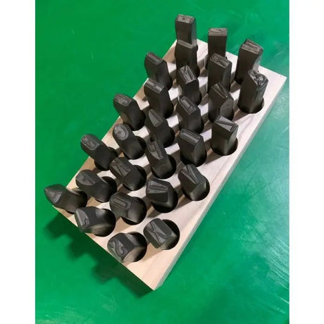 Stamp Set-5/8" Letter Heavy Duty 27Pcs. CH Hanson