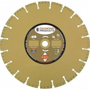 Standard Gold H.P. Turbo Blades 11703 Diamond Products 4"