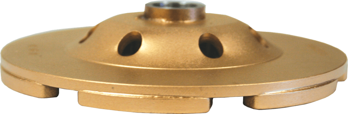 Standard Gold Low Profile Cup Wheels - Diamond Products