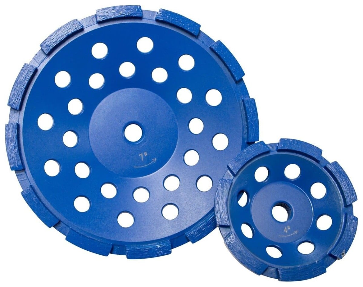 Star Blue Segmented Cup Grinders Single Row - Diamond Products