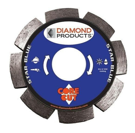 Star Blue Tuck Point Blade 74966 Diamond Products 4" x .250 x 7/8" Single