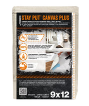 Stay Put® Plus Slip Resistant Canvas Dropcloth - Trimaco