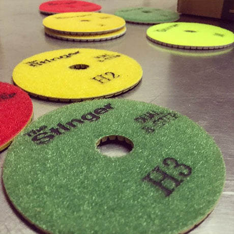 STINGER™ 3 Step Hybrid Polishing Pads Nikon