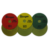 STINGER™ 3 Step Hybrid Polishing Pads Nikon