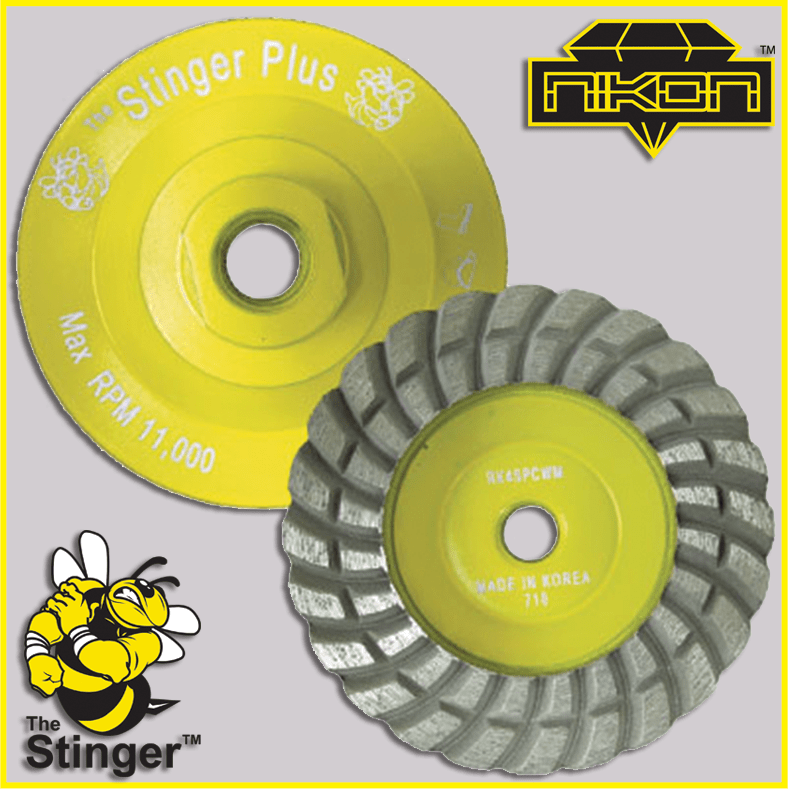 Stinger Plus™ Aluminum Cup Wheels - Nikon