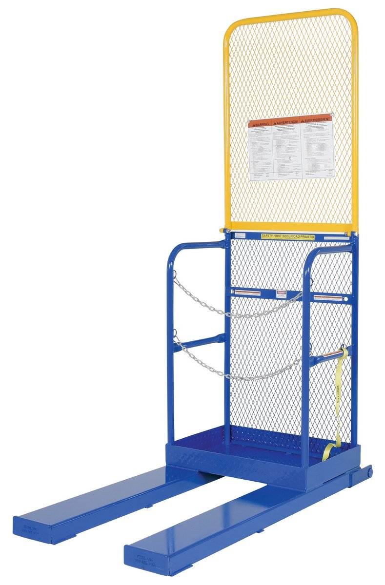 Stockpicker Work Platforms | Work Platform for Forklift | Vestil ...