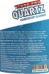 Stone Pro Quartz Countertop Cleaner Stone Pro