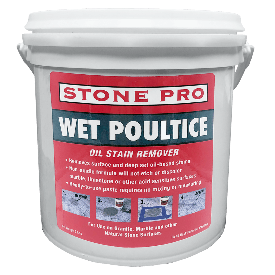 Stone Pro Wet Poultice Oil Stain Remover - Stone Pro
