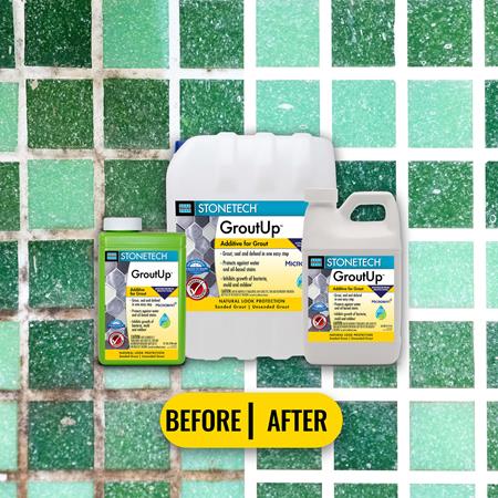 Stonetech® GroutUp™ Additive 64 fl oz (1.9 L) Bottle - 4 / case Laticrete