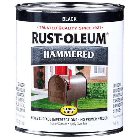 Stops Rust® Spray Paint And Rust Prevention Hammered Brush-On Paint - Quart (2 Count) - Rust-Oleum