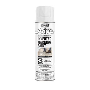 Seymour Stripe 3-Series Inverted Ground Marking Paint - Case of 12 20-352 Seymour White
