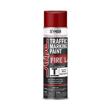 Seymour Stripe Water-Based Traffic Marking Paint - Case of 12 20-647 Seymour Red