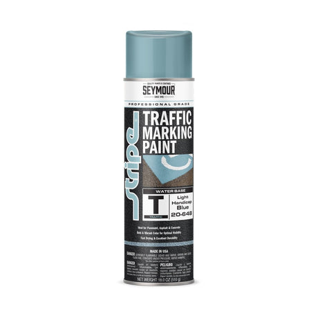 Seymour Stripe Water-Based Traffic Marking Paint - Case of 12 20-648 Seymour Handicap Blue