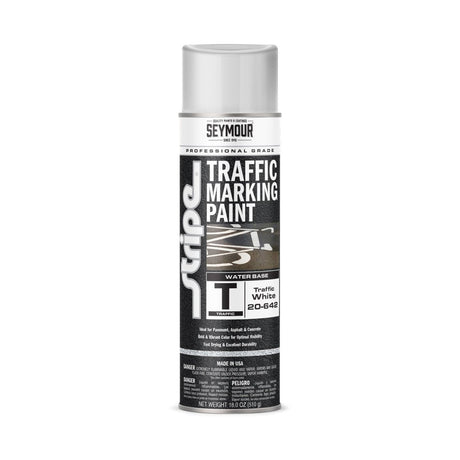 Seymour Stripe Water-Based Traffic Marking Paint - Case of 12 20-642 Seymour White