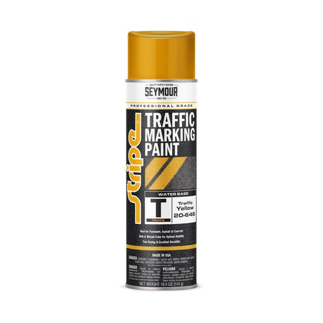 Seymour Stripe Water-Based Traffic Marking Paint - Case of 12 20-646 Seymour Yellow
