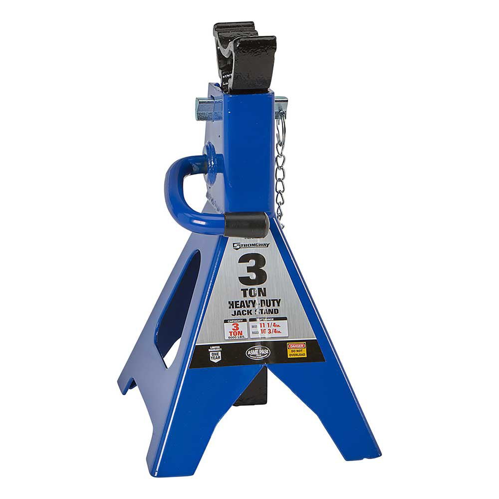 Strongway | Double Locking 3-Ton Jack Stands | 6000-Lb. Capacity | Pack of 2 - Strongway