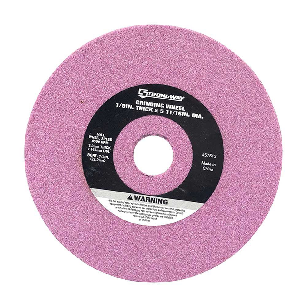 Strongway Grinding Wheel | 1/8-In. Thick x 5 11/16-In. Diameter - Strongway