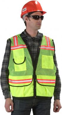 Super Deluxe Surveyor Vest (12 Count) - Mutual Industries