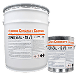 Super Seal-19+Non Yellowing VT (Clear & Brown) - Low VOC Clemons Concrete Coatings