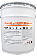 Super Seal-30+NY VT - Low VOC - Clemons Concrete Coatings