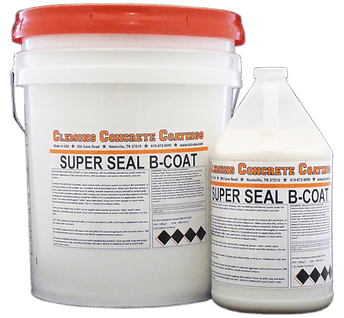 Super Seal B-Coat - Clemons Concrete Coatings