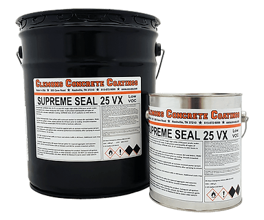 Supreme Seal 25 VX - Clemons Concrete Coatings