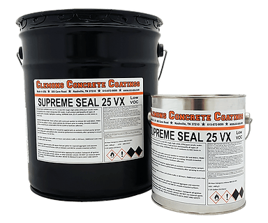 Supreme Seal 25 VX Clemons Concrete Coatings