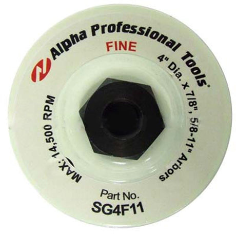 Surfacer Grinding Wheels for Flat Surfaces SG4C11 Alpha Tools Coarse
