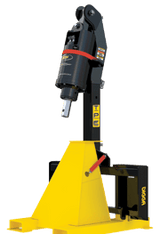 Telescopic Piling & Drilling Mounts For Skid Steer & Tracked Loaders Digga