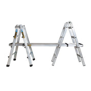 Telescoping Multi-Position Ladder - MetalTech