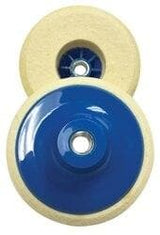 The Weha 5" x 1" x 5/8-11 Thick Medium Density Felt Wheel Weha