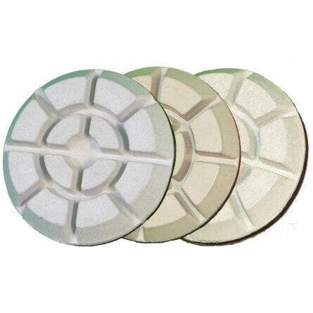 Three Step Floor Polishing Pucks 68934 Diamond Products Step 0