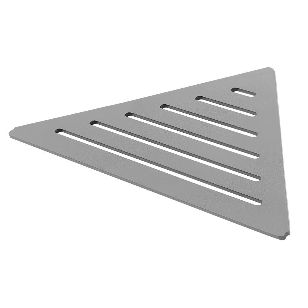 TI-SHELF Triangular Corner Shelf (Line) Dural Concrete Gray