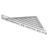 TI-SHELF Triangular Corner Shelf (Line) with Lip 54022815LR Dural Stainless Steel