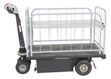 Traction-Drive Carts NE-CART-3 Vestil 24-3/4"x46" - 1 Shelf