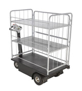 Traction-Drive Carts NE-CART-4 Vestil 24-3/4"x46" - 2 Shelves
