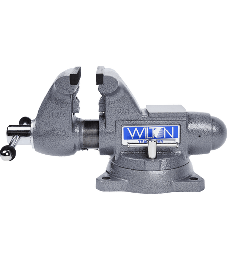 Tradesman 1745 Bench Vise, 4-1/2" Jaw Width, 3-1/2" Jaw Opening, 3-1/4" Throat Depth Wilton