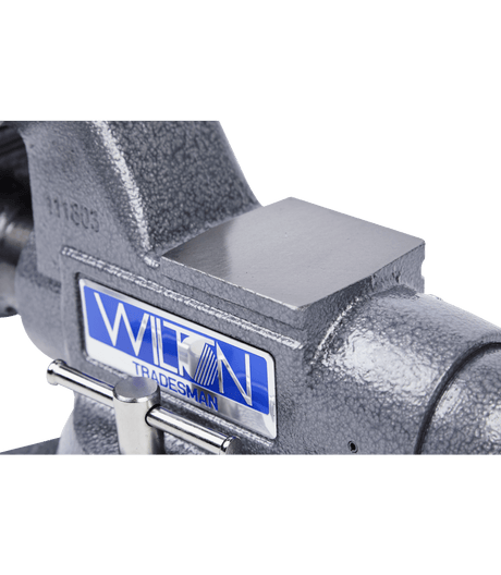 Tradesman 1755 Bench Vise, 5-1/2" Jaw Width, 5" Jaw Opening, 3-3/4" Throat Depth Wilton