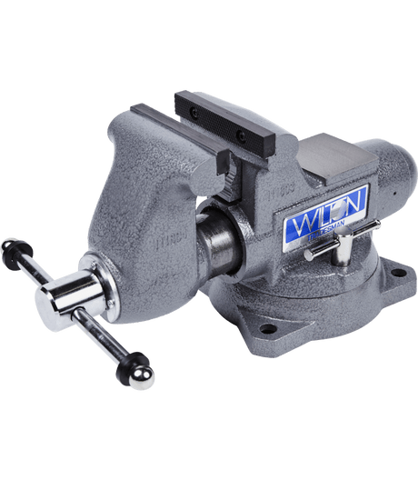 Tradesman 1755 Bench Vise, 5-1/2" Jaw Width, 5" Jaw Opening, 3-3/4" Throat Depth Wilton