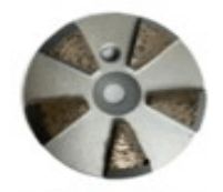 Trapezoid Metal Bond- Puck MD-TQC5SEG-1620S-Bevel Diamond Tool Store Soft 16/20