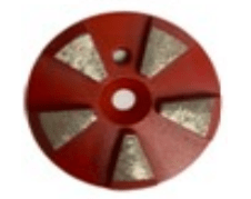 Trapezoid Metal Bond- Puck MD-TQC5SEG-1620M-Bevel Diamond Tool Store Medium 16/20