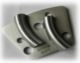 Trapezoid Pointed Scrapers M-TQC10-2P0810-S Diamond Tool Store Soft 8/10