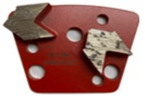 Trapezoid Quick Change Arrow Segments - Double M-TQC-2A0810-M Diamond Tool Store Medium 8/10