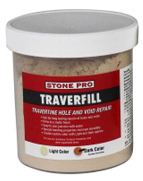 Traverfill Travertine Hole Filler TF-D1 Stone Pro Dark 1 lb