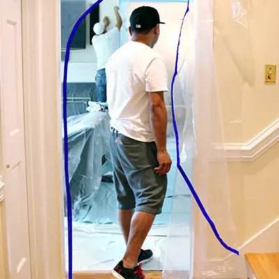 Trimaco E-Z Up® Dust Containment Door Kit - Pack of 6 Trimaco