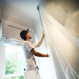 Trimaco E-Z Up® Dust Containment Sheeting Pole 12Ft - 1 case with 4 packs of 2 units each pack Trimaco